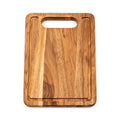 Planche Barviro — vue de dessus, planche en acacia avec grain visible