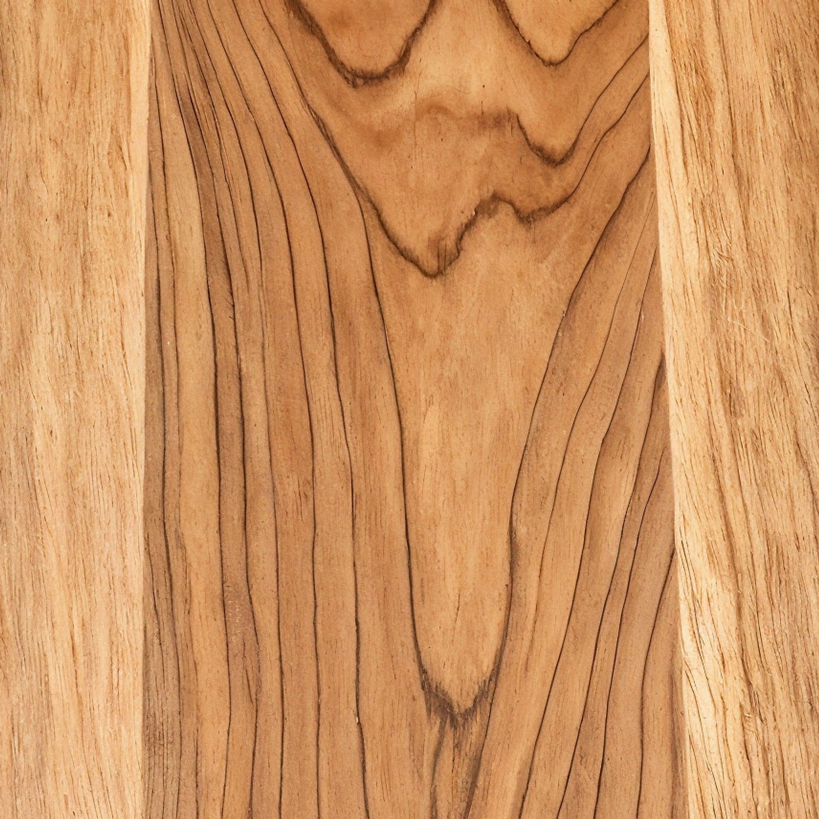 Barviro Plateau Rectangulaire en Orme — gros plan macro du grain de bois